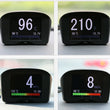 AUTOOL X50 Plus Car OBD HUD Smart Digital Meter&Alarm Fault Code Water TEMP Digital Voltage Speed Meter HeadUp Display