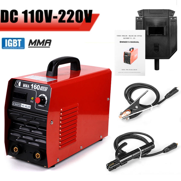 EVERPOWER Arc Welding 110V IGBT Mini Inverter Electric Welder Machine 20-160A Copper Cable Mask Welder